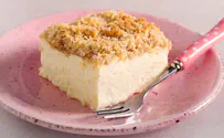 עוגת גבינה פירורים של ח"כ מאי גולן