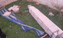 Boy dies after concrete pillar falls on him