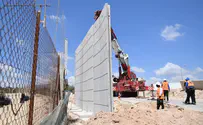 IDF begins construction of security barrier in northern Samaria