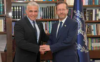 Israel's president meets incoming Prime Minister Yair Lapid