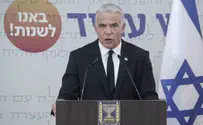 Lapid: It's not a choice between me and Netanyahu, it's a choice between future and past