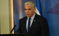 Lapid: Whoever tries to harm us will pay with his life