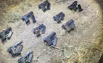 IDF foils smuggling of 10 guns at Jordanian border