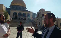 Yehuda Glick detained on Temple Mount for listening to shofar