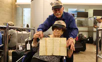 101-year-eld olah finally returns to her native homeland