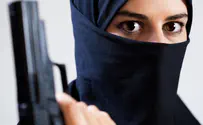 Watch: Female cadets demonstrate firearms skills in Hamas ad