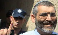 Ben-Ari in Lone Protest in Nazareth