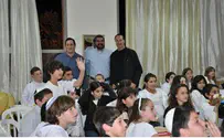 Diaspora Jewish Children Party in Samaria Via Skype