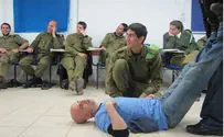 Theater Actors Train IDF Soldiers