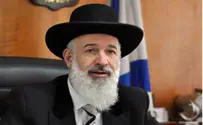 Chief Rabbi: Torah Study a Better Way to Celebrate National Days