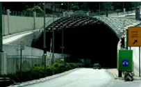 The Naomi Shemer Mount Scopus Tunnel in Jerusalem