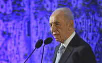 Peres Denounces Graffiti against Jesus