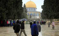 Watch: Arab Children Harass Jewish Visitors to Temple Mount