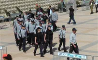Knesset Guard Prepares for Yom Ha'atzmaut March