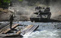 IDF Rehearses Crossing River under Fire