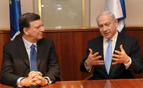 Barroso Talks Peace and Iran with Netanyahu