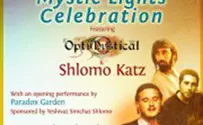 Mystic Lights Hanukkah Celebration in Jerusalem with Shlomo Katz