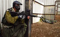 Photos: Givati's Finest in Paintball Drill
