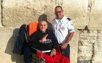 A Prayer from a Wheelchair at the Kotel