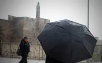 Videos and Photos: Stormy Winter Day in Israel