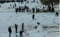 עולים לירושלים לשחק בשלג