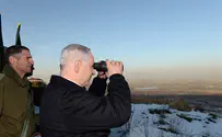 Netanyahu Visits IDF Base in the Golan Heights