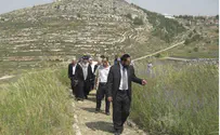 Bukharian Jewish Businessmen from NY Visit Shomron