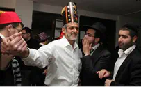Shas Parties in Jerusalem for Shushan Purim