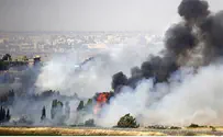 Syrian Airstrikes Close to Israeli Border