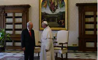 האפיפיור שיגר איגרת ברכה לנשיא פרס