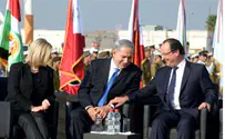 Netanyahu Greets Hollande: 'Vive la France'