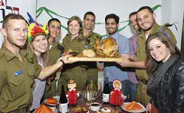 Happy 'Thanksgivukkah'! Immigrants Celebrate in Tel Aviv
