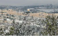 'Historic' Israeli Snowstorm; Power Outage In Jerusalem