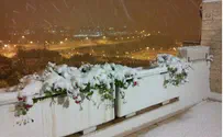 Snow Closes Roads to and from Jerusalem