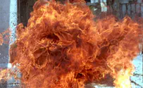 Firebombs Most Common Form of Terrorism in Judea and Samaria