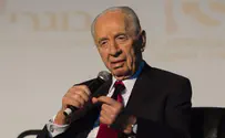 Ahead of Purim, Peres Exposes An Old Costume