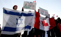 הפגנת תמיכה בראש ממשלת קנדה - תיעוד