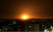 Israeli Air Force Strikes Gaza After Missile Onslaught