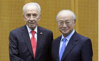 Peres to IAEA Chief: We Don't Want Another Hiroshima