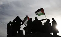 Palestinian Authority Flags Replace Israeli Flags in Tel Aviv
