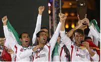 Shrinking Socks Irk Iranian Soccer Players