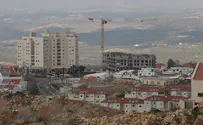 Israel Unfreezes 1,800 New Judea and Samaria Homes