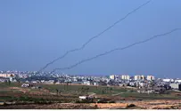 Gaza Terrorists Launch Fifteen-Rocket Barrage