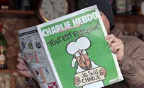 Angry Syrian Protesters Burn 'Je suis Charlie' Poster