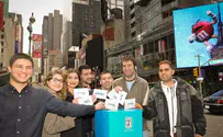 Election Season: Jews Choose Israel in Times Square