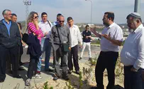 לראשונה: דיפלומטים ישראלים בסיור בשומרון