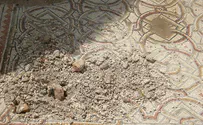 Arab Thieves Damage Ancient Church Mosaic