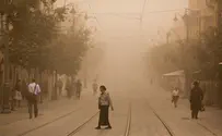Massive sandstorm bearing down on Israel