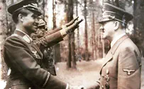 'Adolf Hitler' denounces Trump