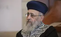 Israeli Chief Rabbi: Kill terrorists who attack you